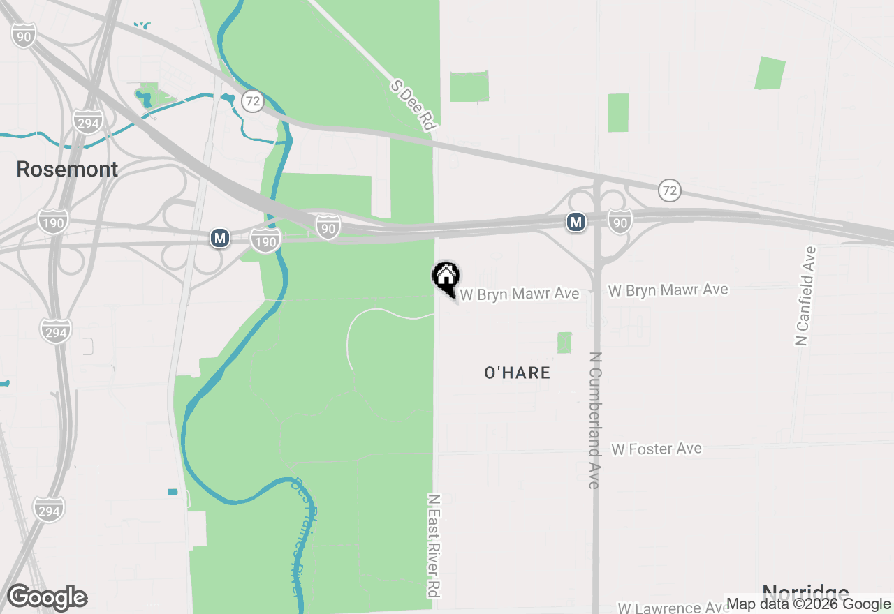 Map of (Address confidential), Chicago, Illinois 60631