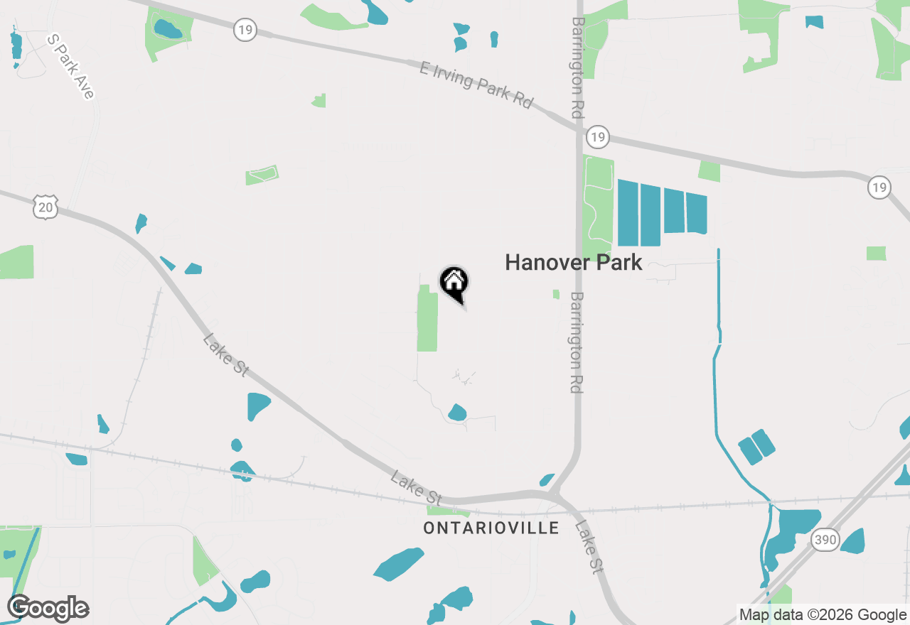Map of 6900 Magnolia Street, Hanover Park, IL 60133