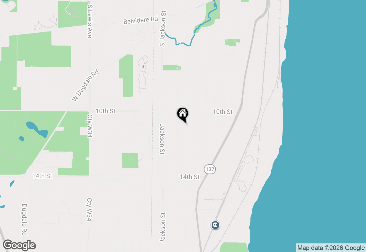 Map of 822 11th Street, North Chicago, IL 60064