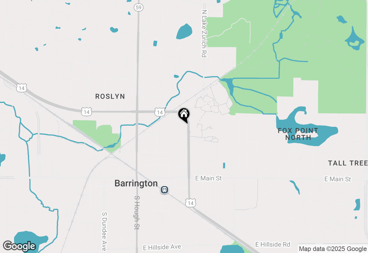 Map of 442 Berry Road, Barrington, IL 60010