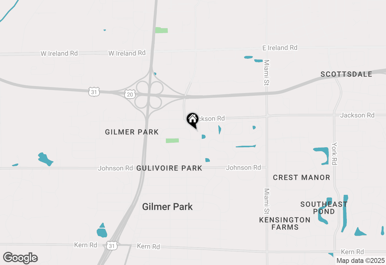 Map of 60090 Carroll Street, South Bend, IN 46614