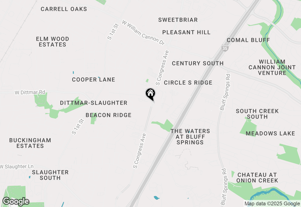 Map of 7508 Belfair Ter, Austin, TX 78745