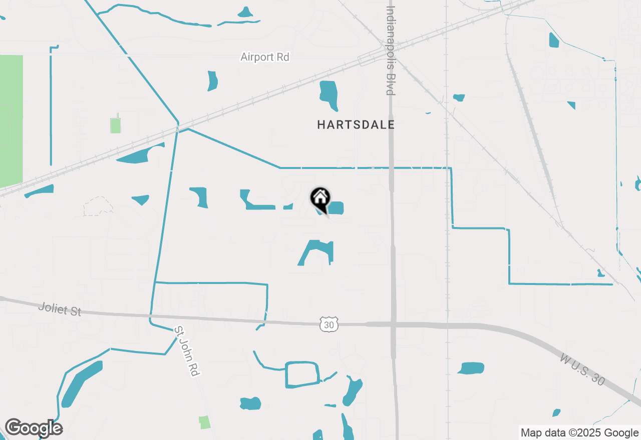 Map of 1015 Poppyfield Place, Schererville, IN 46375