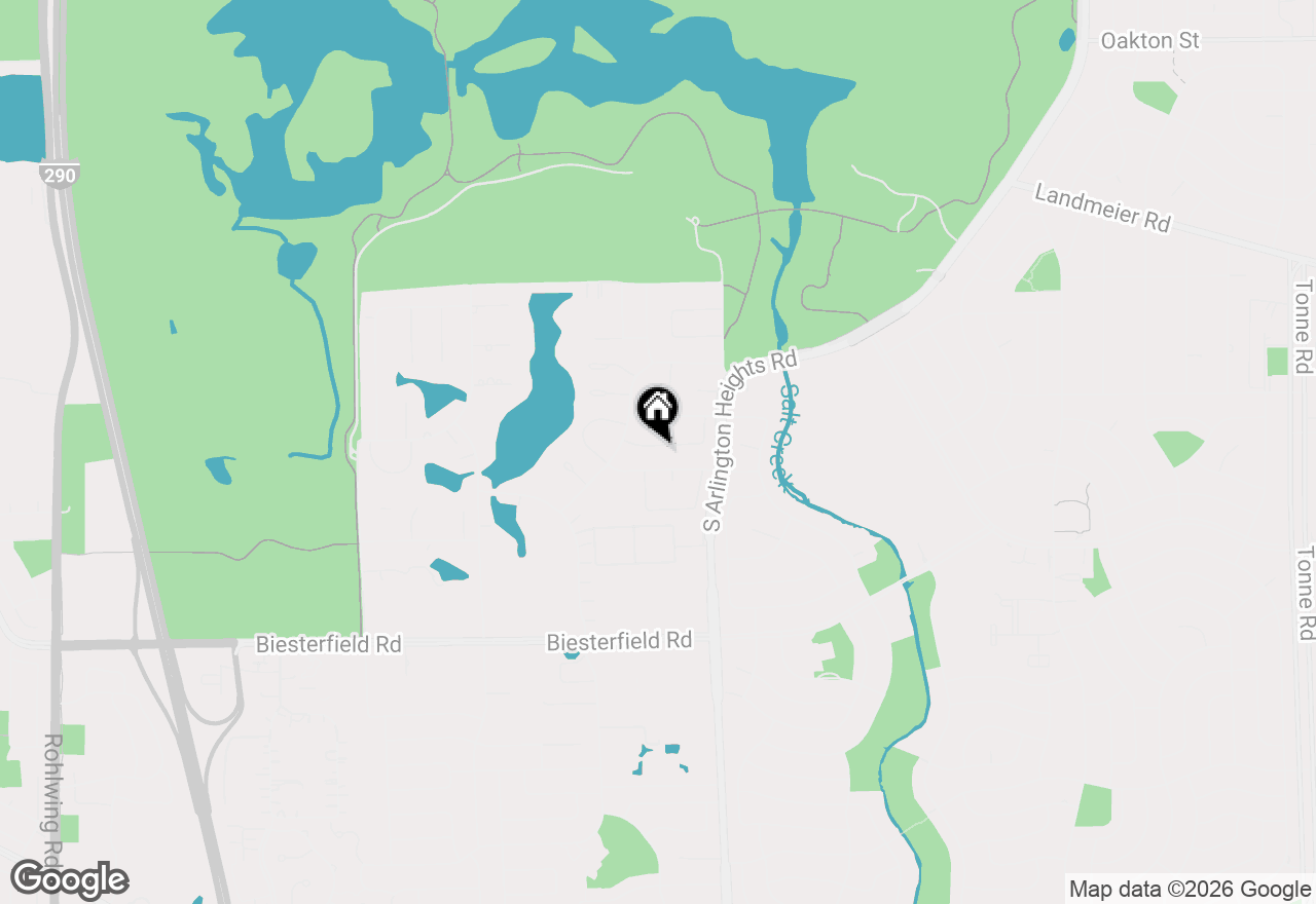 Map of 197 Smethwick Road, Elk Grove Village, IL 60007