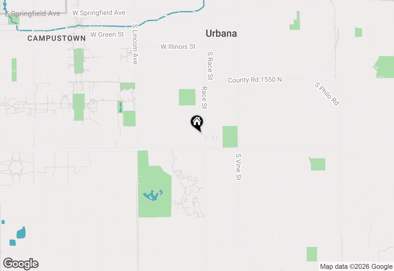 Map of 209 W Vermont Avenue, Urbana, IL 61801
