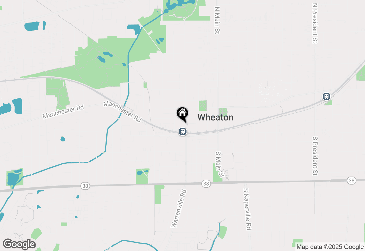 Map of 405 W Front Street #504, Wheaton, IL 60187