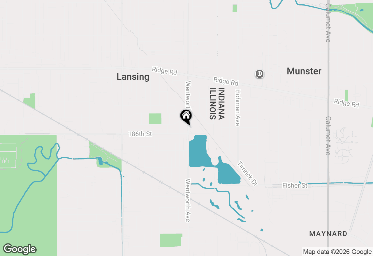 Map of 18538 Wentworth Avenue, Lansing, IL 60438