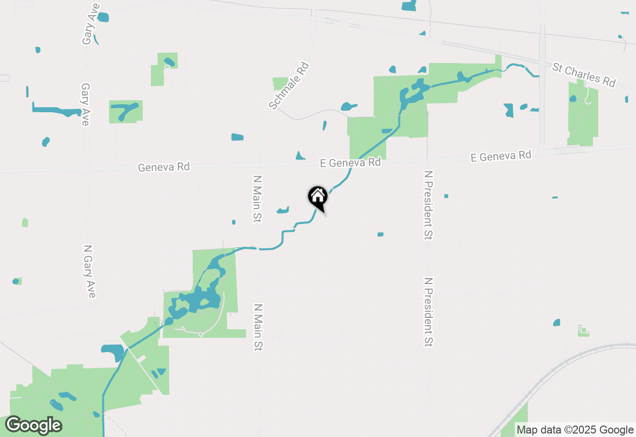 Map of 1902 N Washington Street, Wheaton, IL 60187