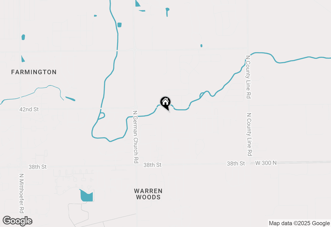 Map of 4140 Congaree Drive, Indianapolis, IN 46235