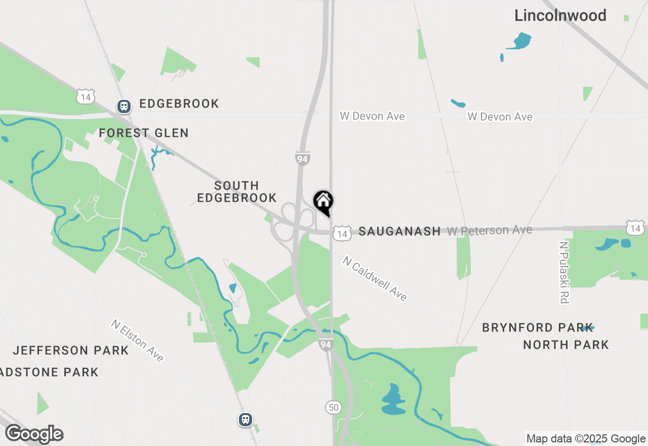 Map of 6000 N Cicero Avenue #505, Chicago, IL 60646