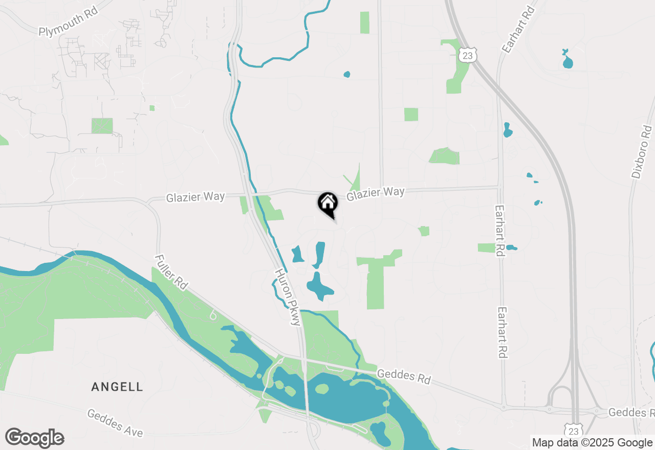 Map of 3131 Lakehaven Drive, Ann Arbor, MI 48105