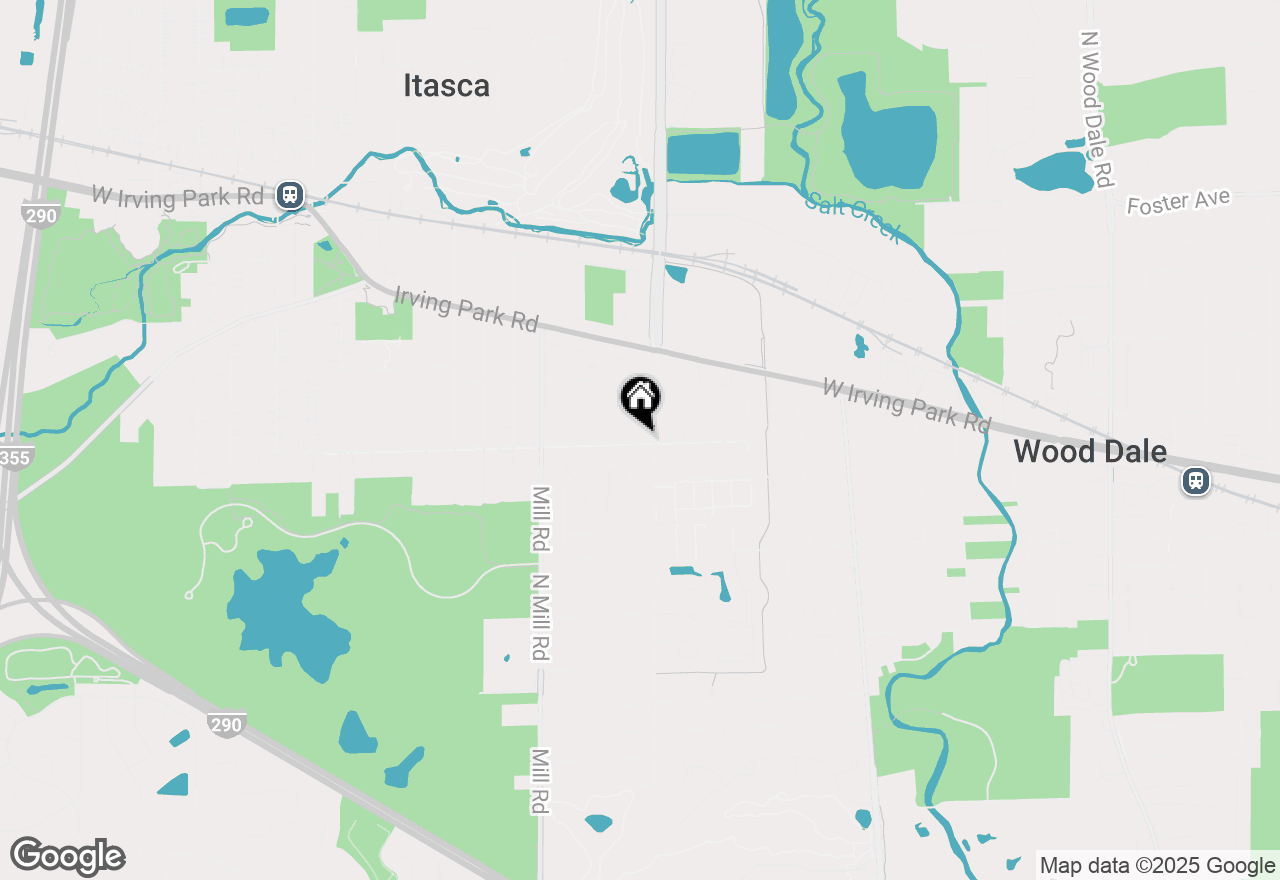 Map of 551 George Street, Wood Dale, IL 60191