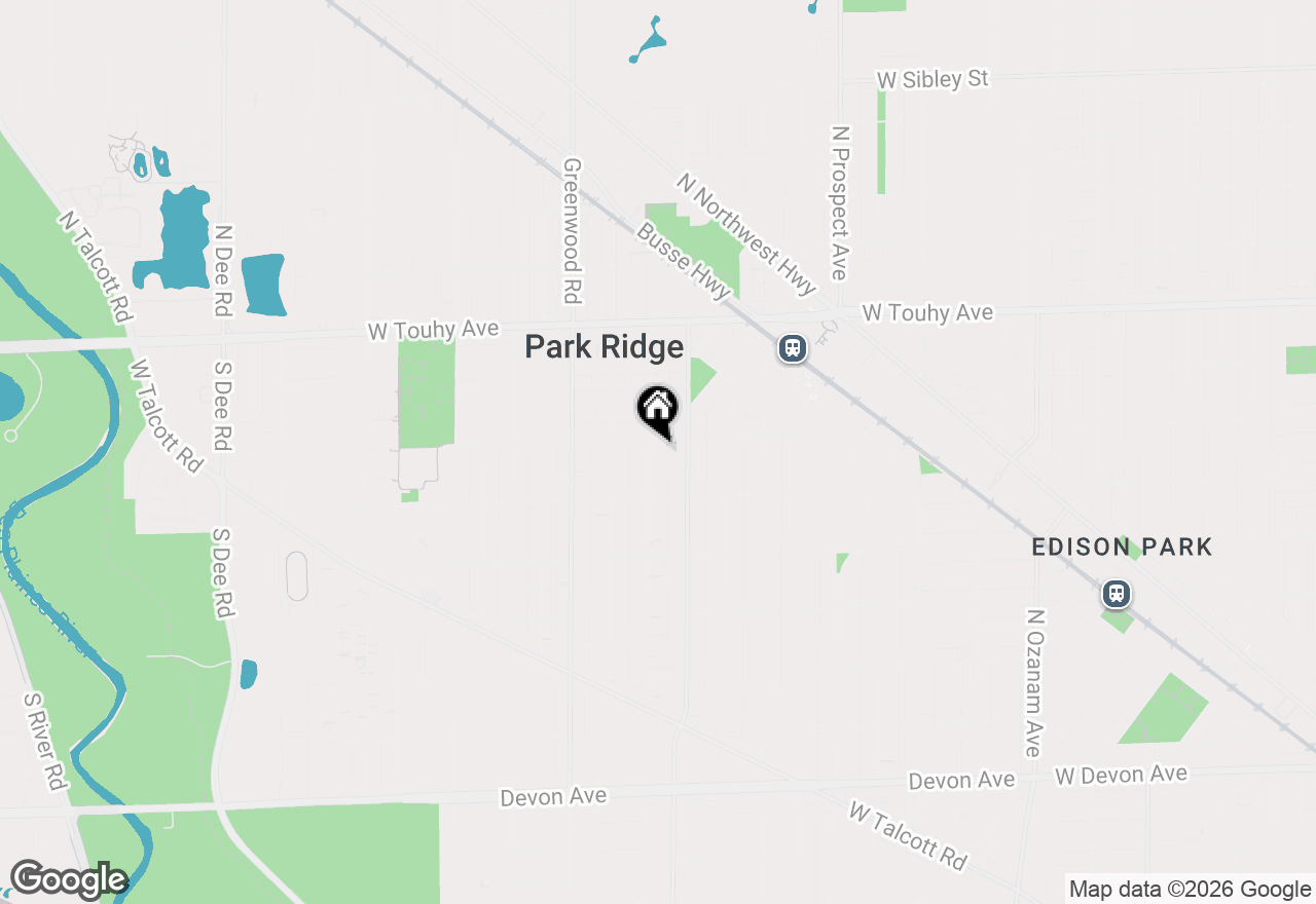Map of 311 S Clifton Avenue, Park Ridge, IL 60068
