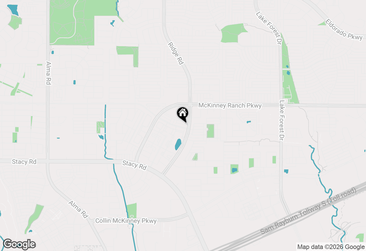 Map of 6032 Silverado Trail, Mckinney, TX 75070