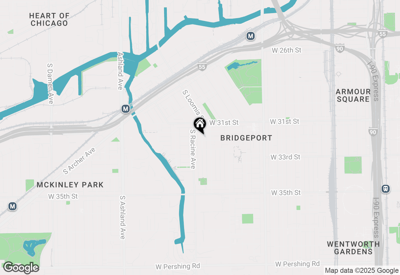 Map of 3148 S May Street, Chicago, IL 60608