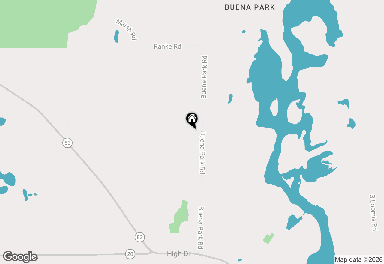 Map of 31114 Hickory Hollow Rd, Waterford, WI 53185