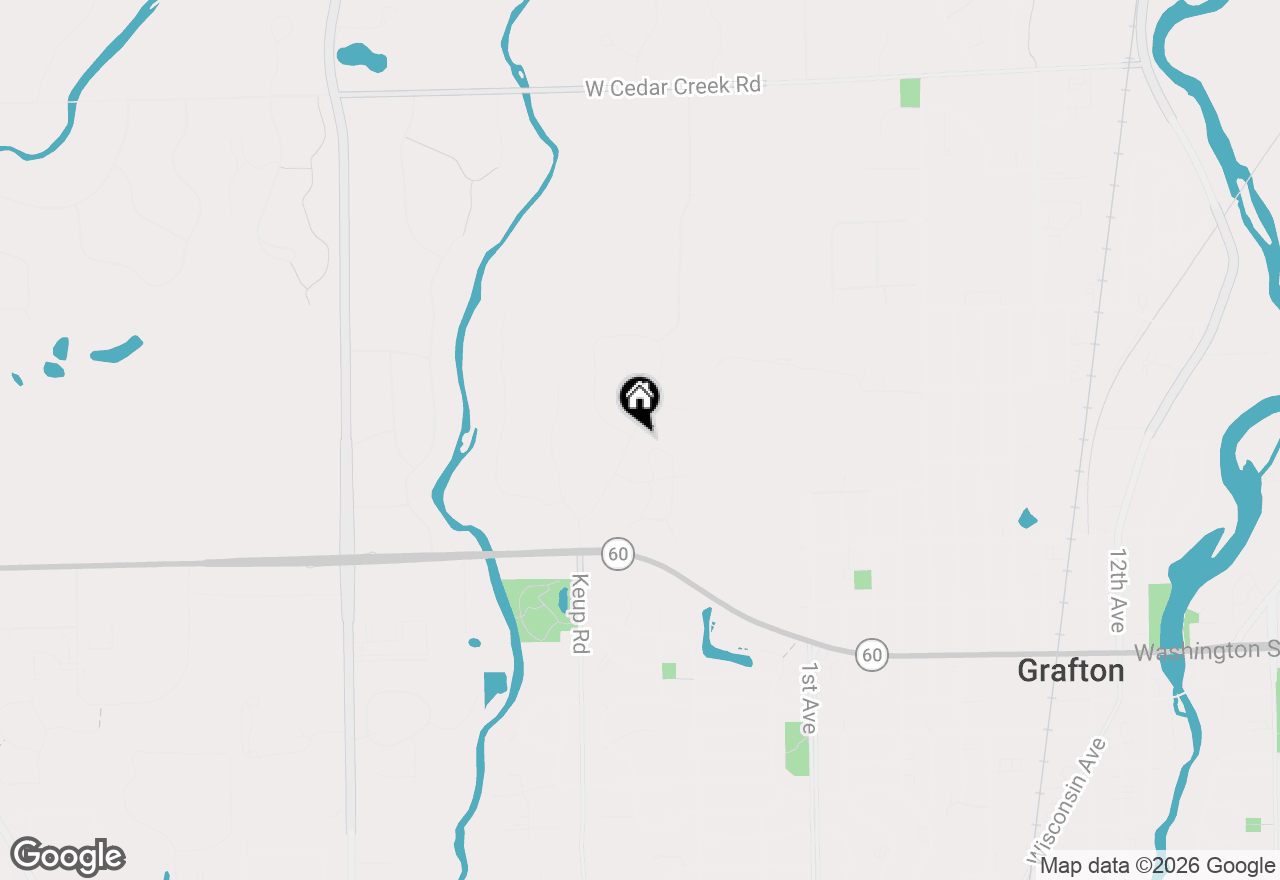 Map of 820 Kohlwey Dr #LT12, Grafton, WI 53024