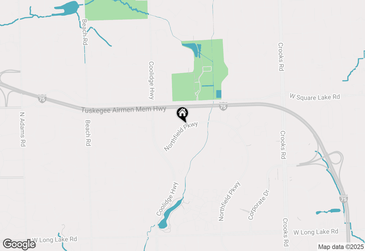 Map of 1802 Farmbrook Drive, Troy, MI 48098