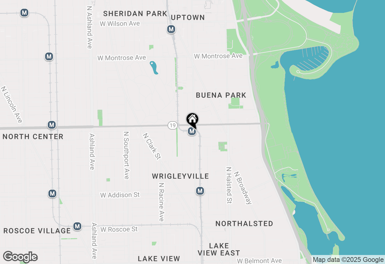 Map of 3934 N Sheridan Road #3, Chicago, IL 60613