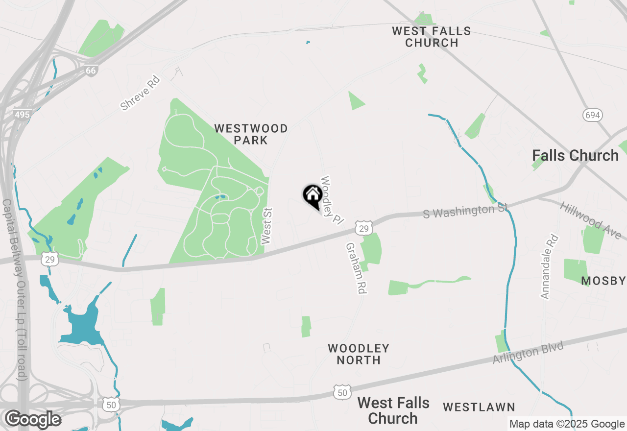 Map of 7370 Route 29 #70/101, Falls Church, VA 22046