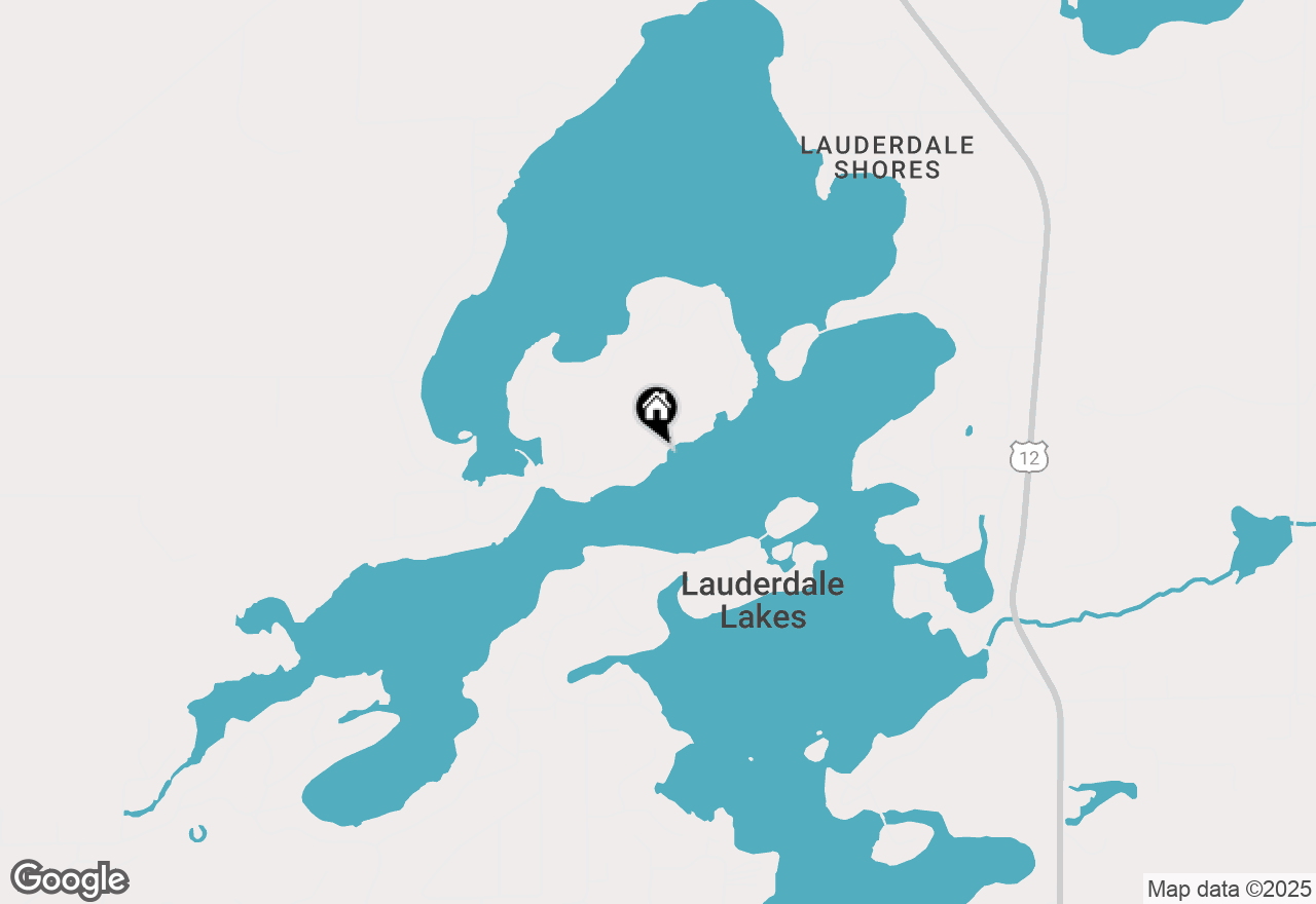 Map of W5539 Oak Park Rd, Elkhorn, WI 53121