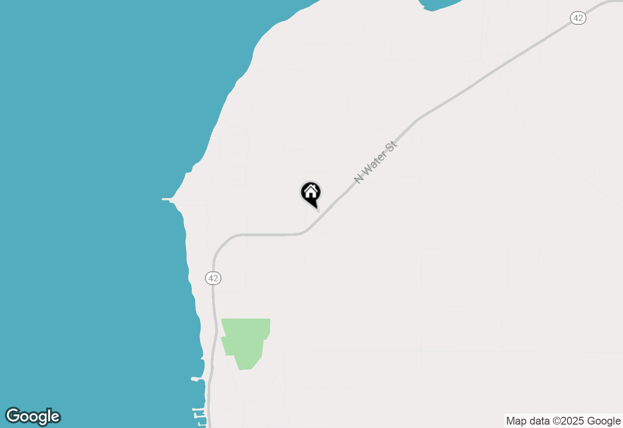 Map of 10321 Water Street #G04, Ephraim, WI 54211