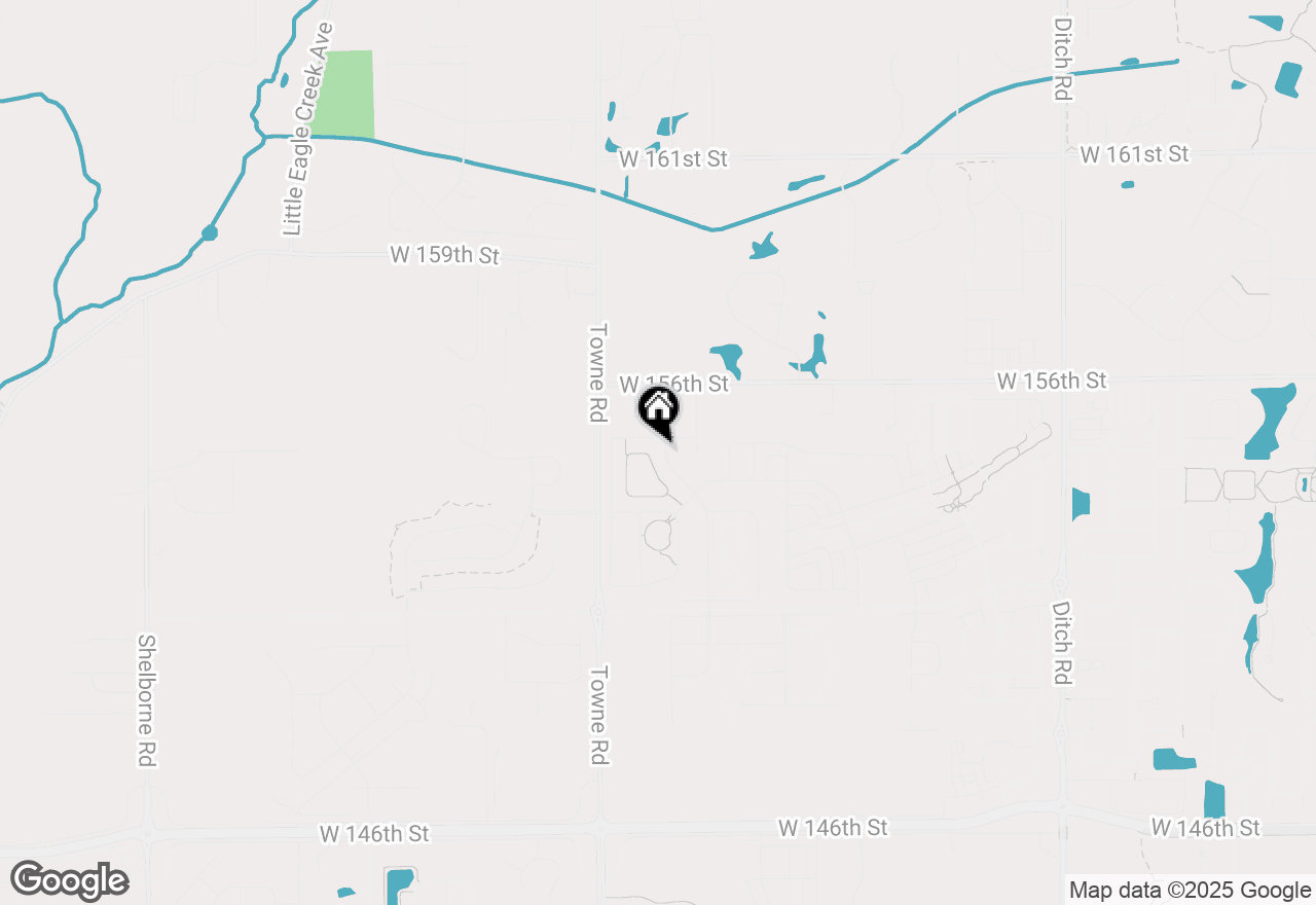 Map of 15430 Kingsway Street, Westfield, IN 46074