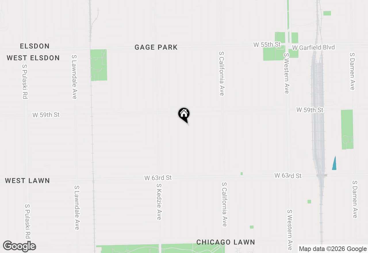 Map of 5955 S Whipple Street, Chicago, IL 60629