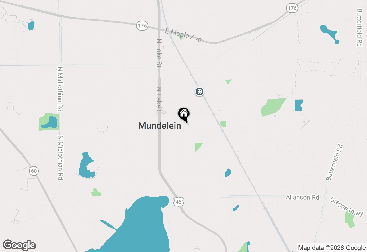 Map of 4 S Midland Avenue, Mundelein, IL 60060