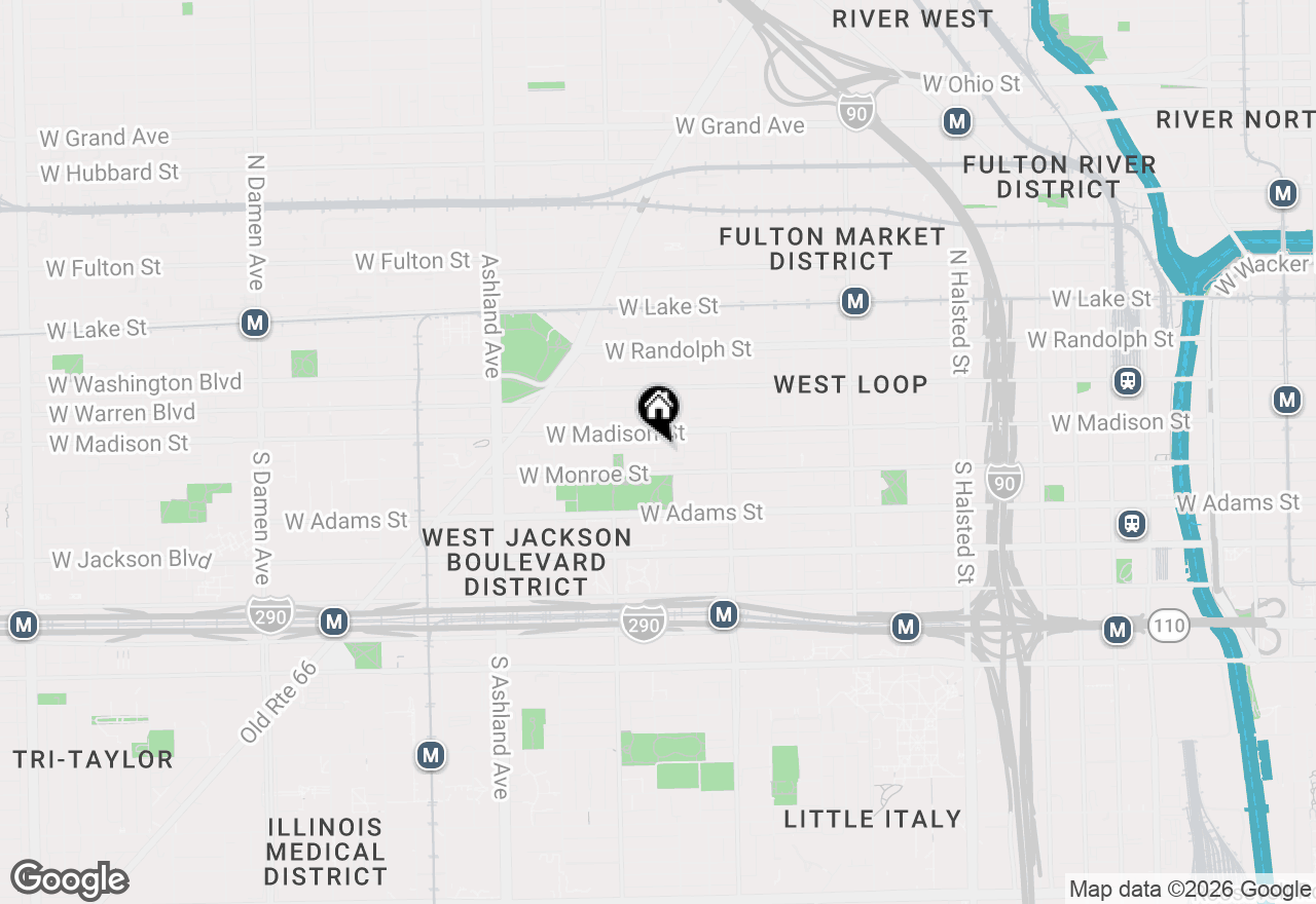 Map of 24 S Throop Parkway, Chicago, IL 60607