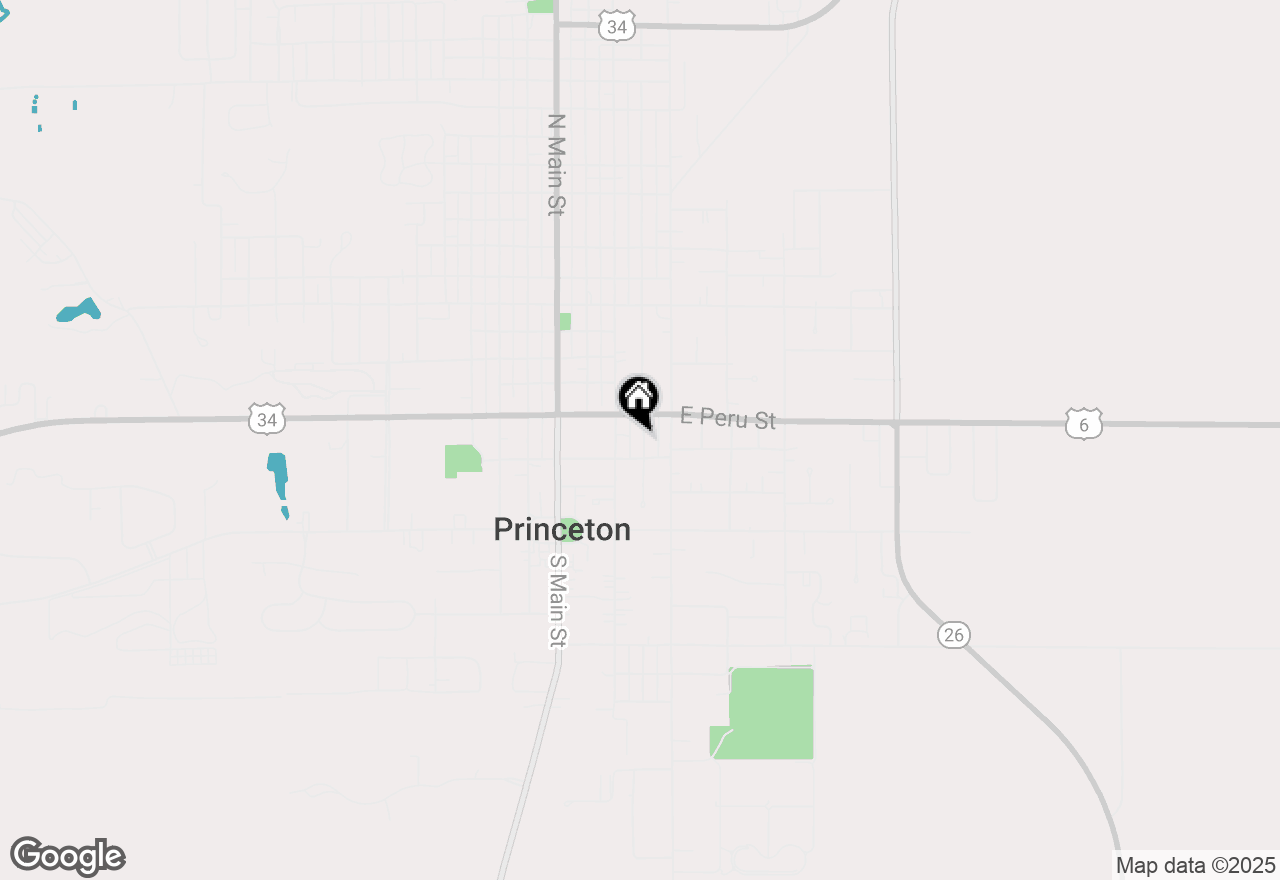 Map of 428 S Chestnut Street, Princeton, IL 61356