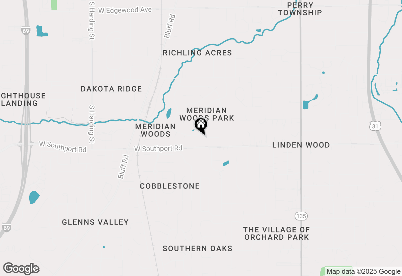 Map of 667 Teton Trail, Indianapolis, IN 46217