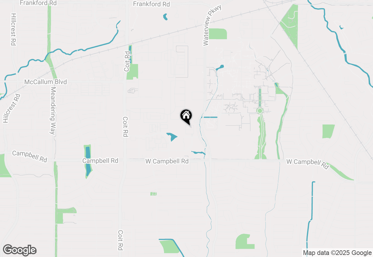 Map of 1132 Piedmont Lane, Richardson, TX 75080