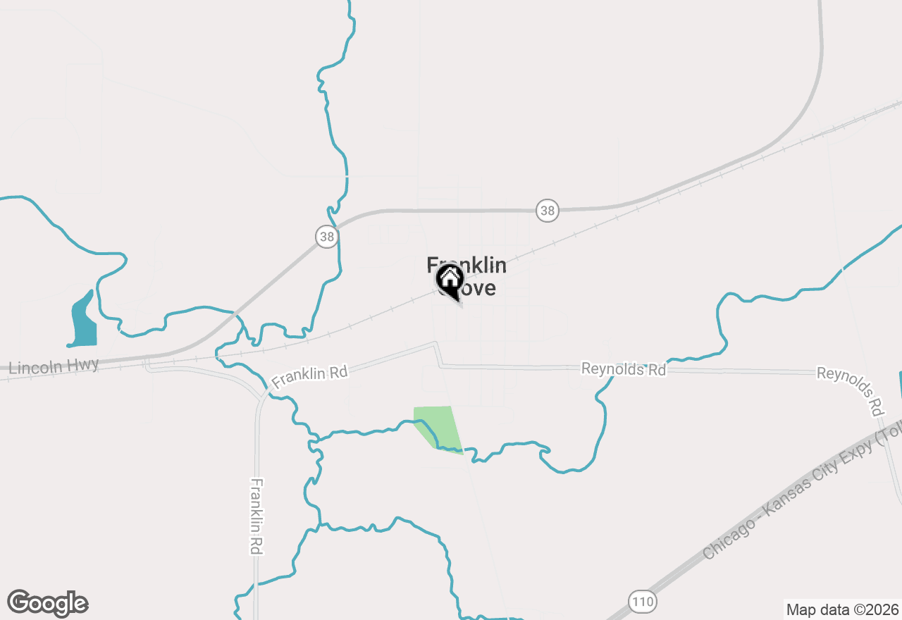 Map of 101 S Spring Street, Franklin Grove, IL 61031
