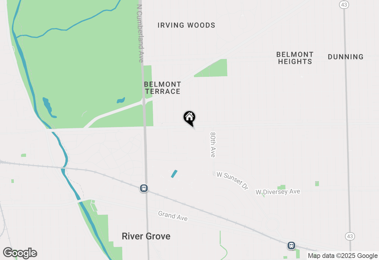 Map of 3161 Paris Avenue N #104, River Grove, IL 60171