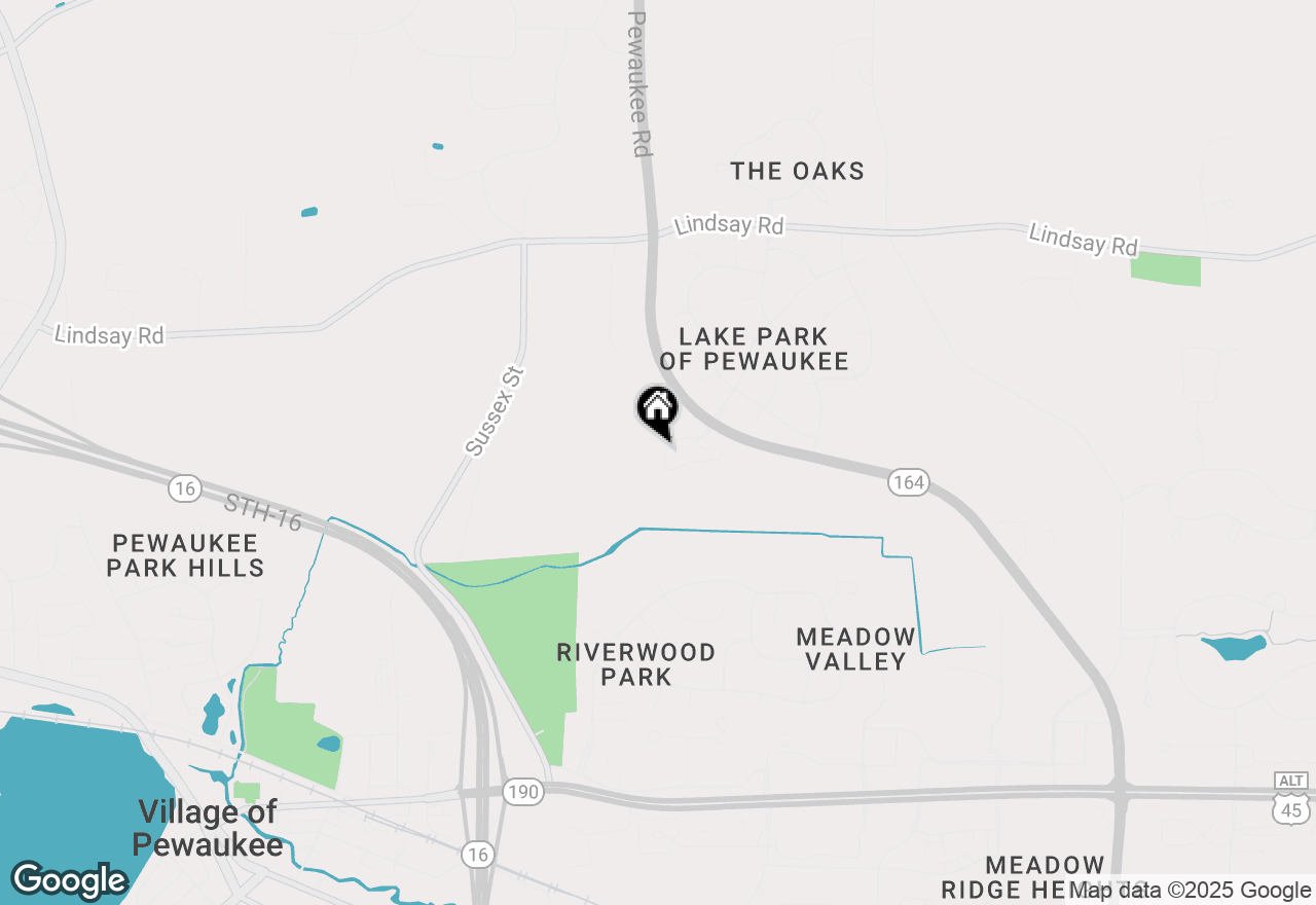 Map of 572 Pewaukee Rd #G, Pewaukee, WI 53072