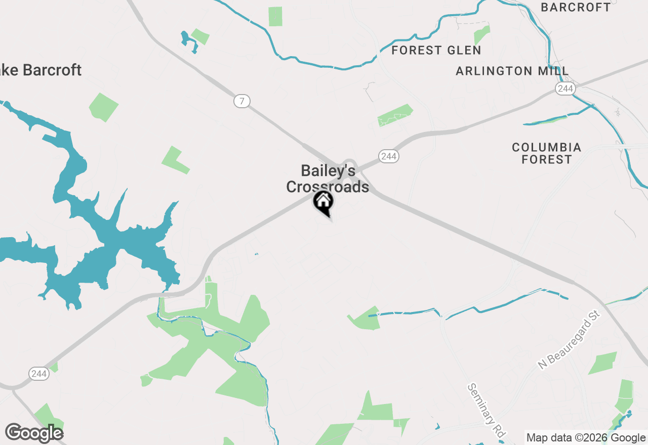 Map of 3507 Ellery Circle, Falls Church, VA 22041