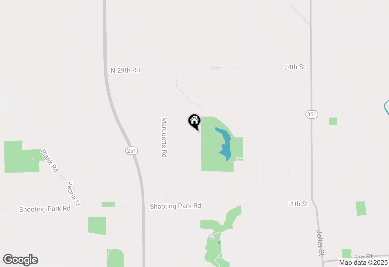 Map of 621 28th Street, Peru, IL 61354