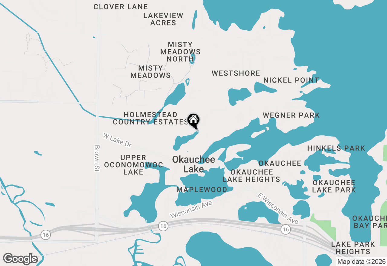 Map of N53W35192 Lighthouse Ln, Oconomowoc, WI 53066