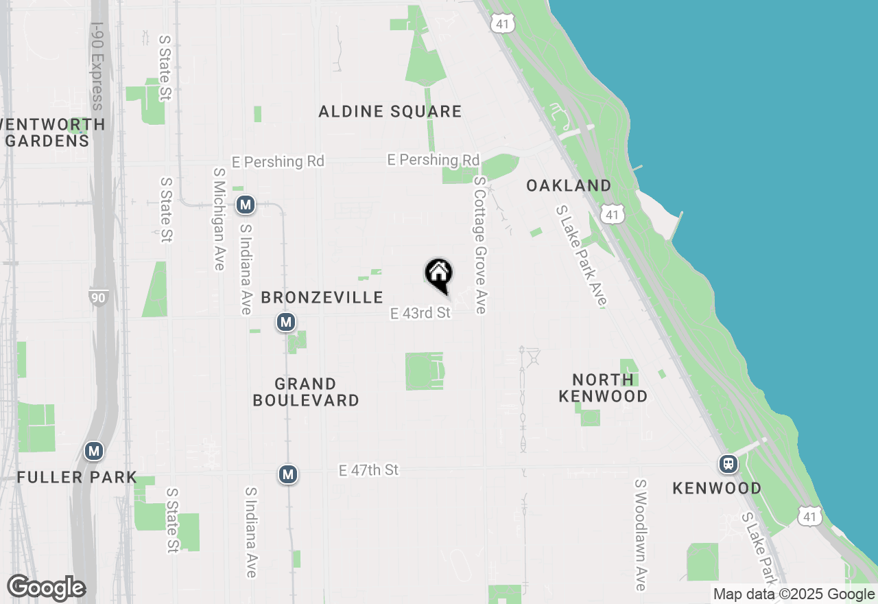 Map of 4244 S Langley Avenue, Chicago, IL 60653