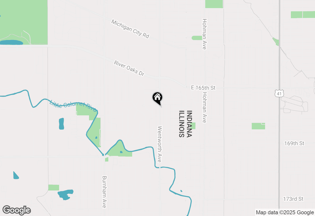 Map of 1420-1424 Wentworth Avenue, Calumet City, IL 60409