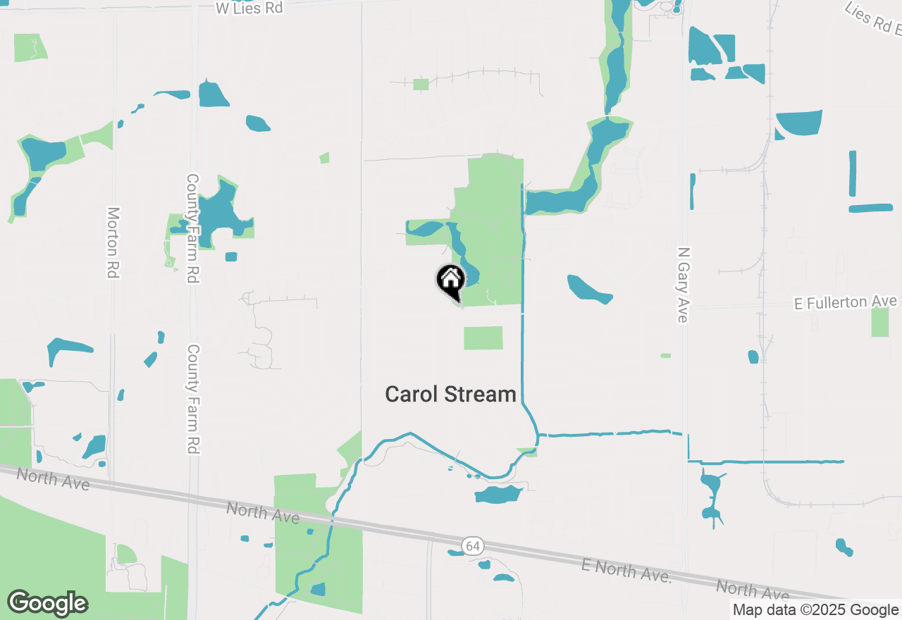 Map of (Address confidential), Carol Stream, Illinois 60188