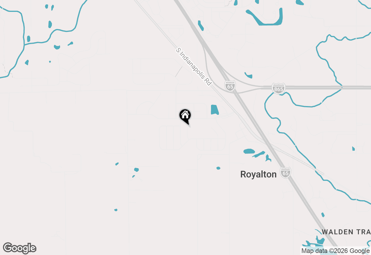 Map of 7806 Sea Eagle Circle, Zionsville, IN 46077