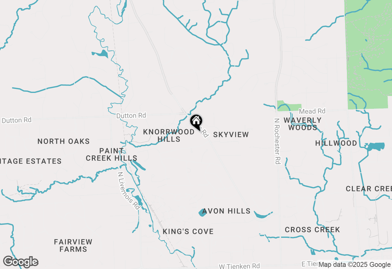 Map of 6022 Orion Road, Rochester Hills, MI 48306