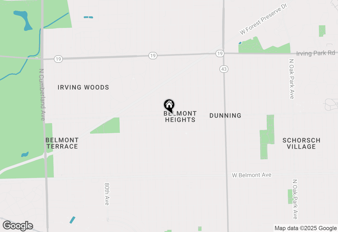 Map of 7560 W Addison Street, Chicago, IL 60634