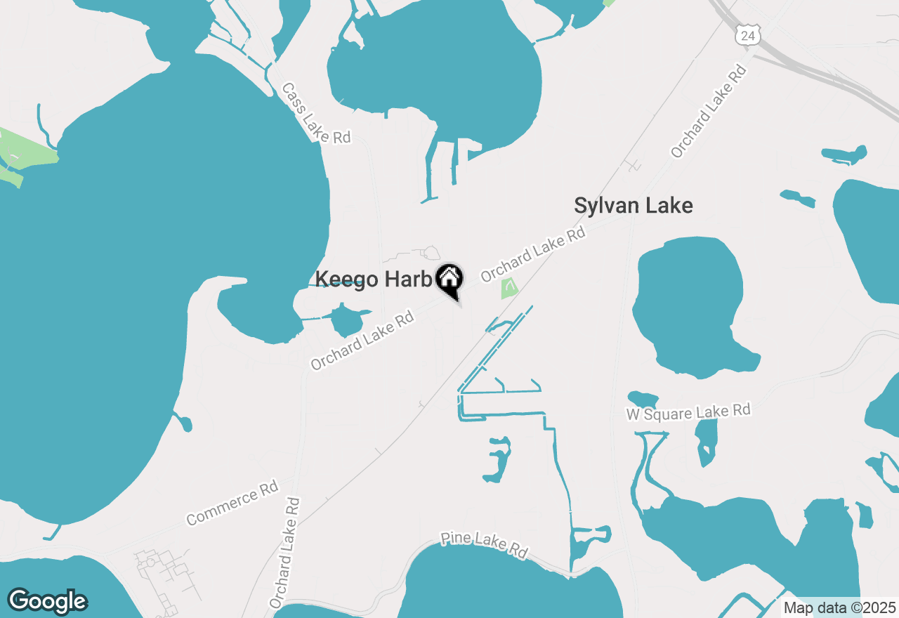 Map of 2170 Maddy Lane, Keego Harbor, MI 48320