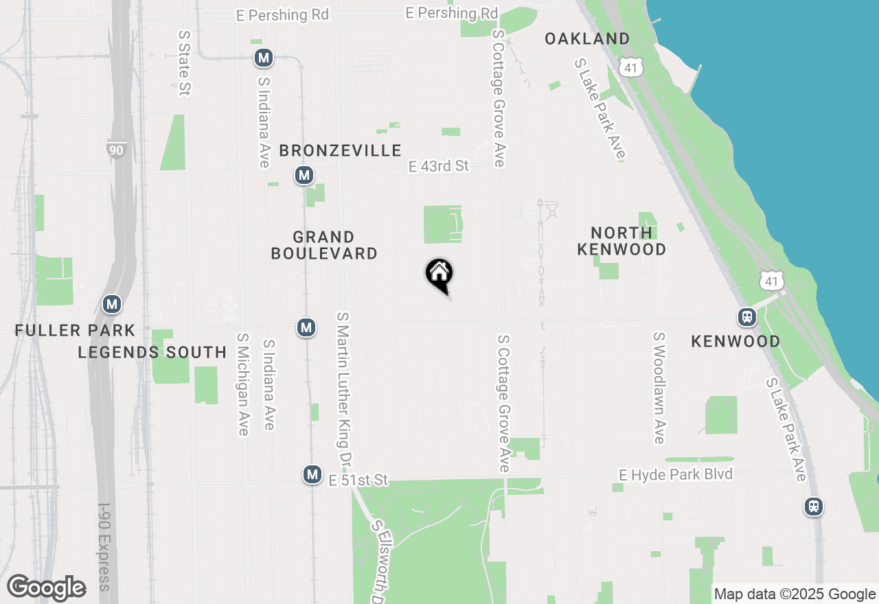 Map of 4628 S Champlain Avenue, Chicago, IL 60653