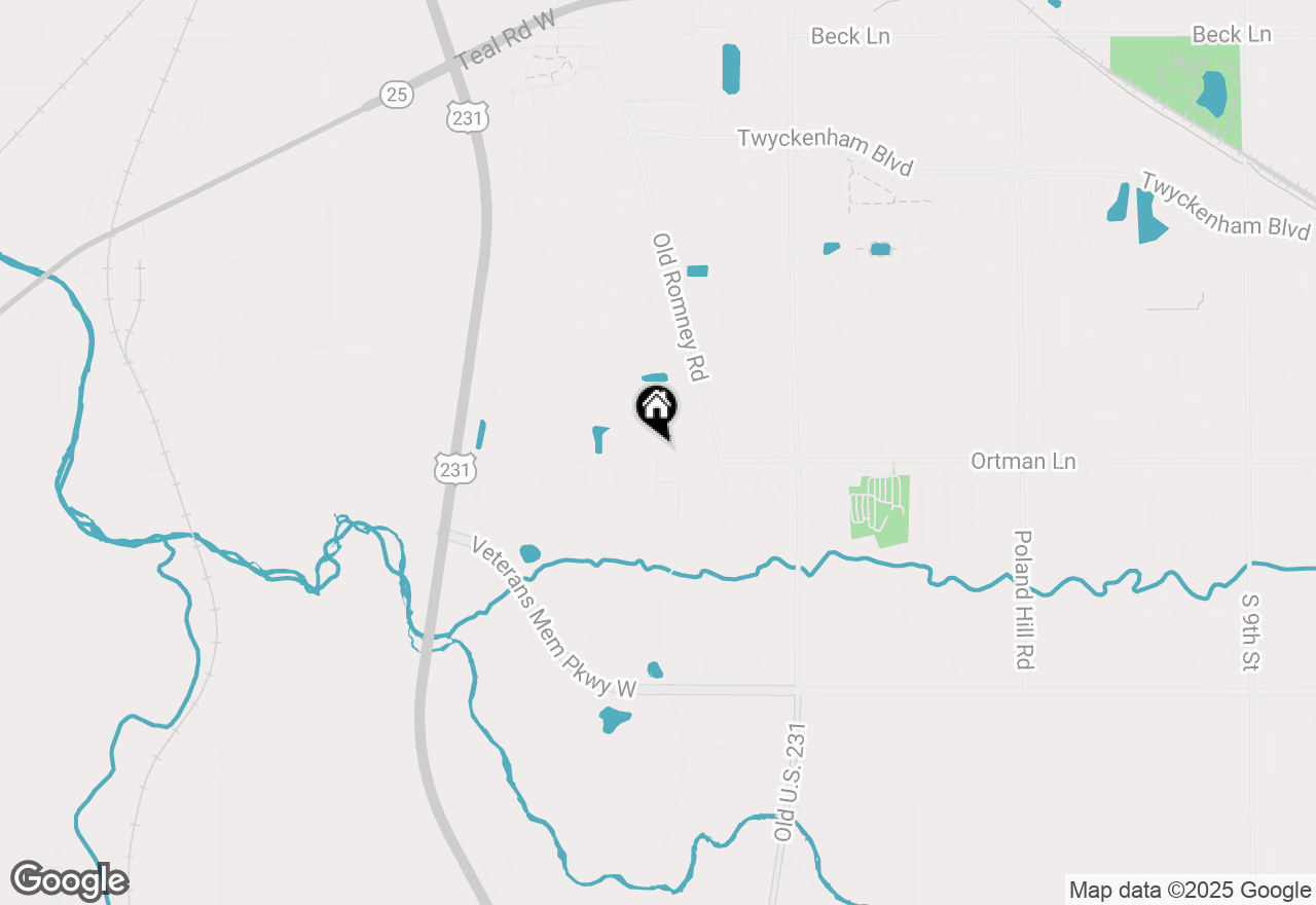 Map of 241 Cromwell Court, Lafayette, IN 47909