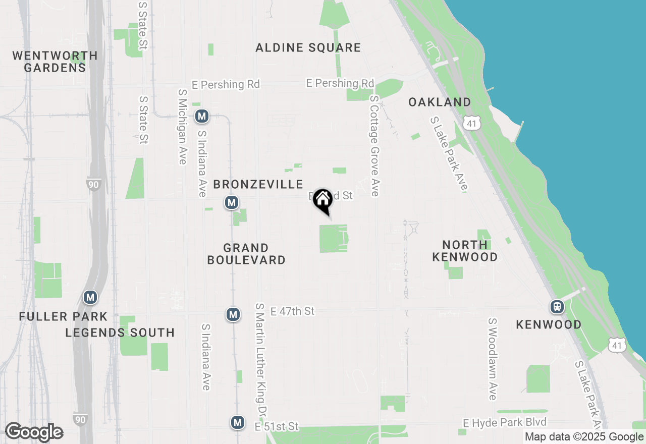 Map of 4355 S St Lawrence Avenue, Chicago, IL 60653