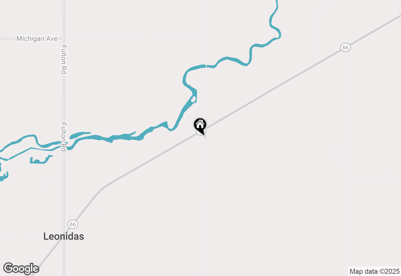 Map of 31915 M 60, Leonidas, MI 49066